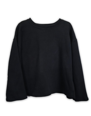 Bluza cropped (czarna)