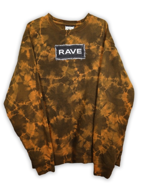 Bluza RAVE (szaro-pomarańczowa)