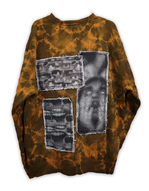 Bluza RAVE (szaro-pomarańczowa)