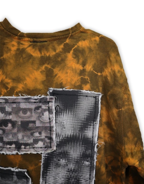 Bluza RAVE (szaro-pomarańczowa)