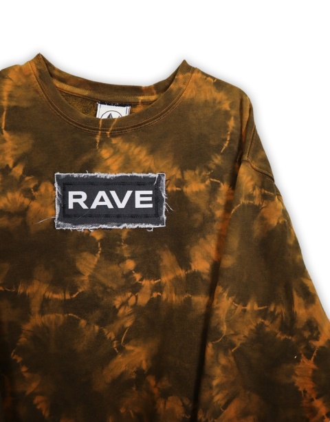 Bluza RAVE (szaro-pomarańczowa)