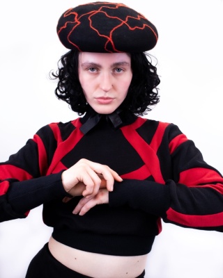 Black widow sweater