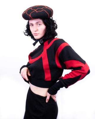 Black widow sweater