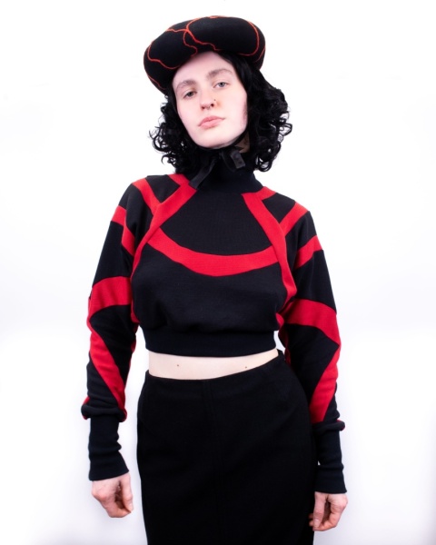 Black widow sweater