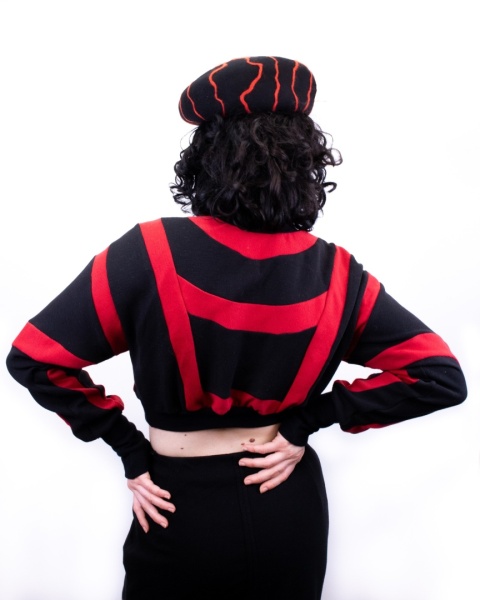 Black widow sweater