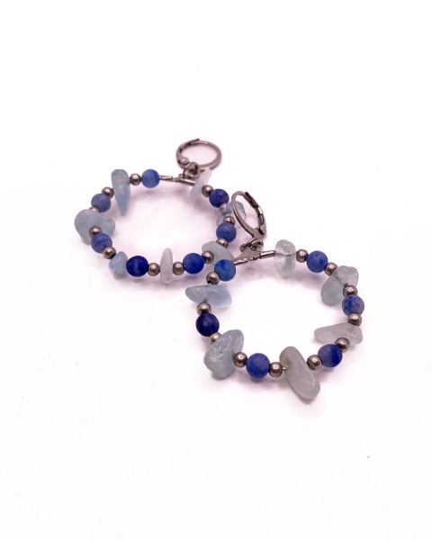 Aquamarine earings no. 3