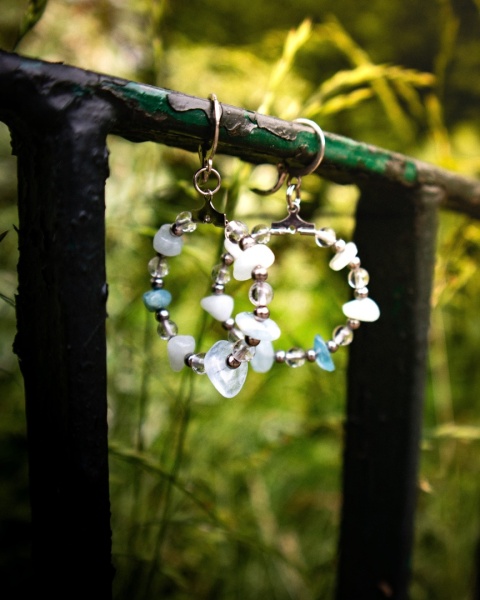 Aquamarine earings no. 2