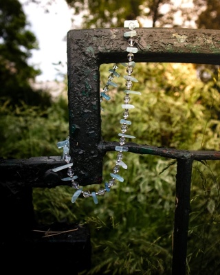 Aquamarine necklace no. 2