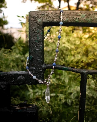 Aquamarine necklace no. 5