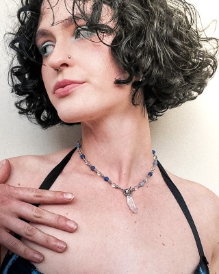 Aquamarine necklace no. 5