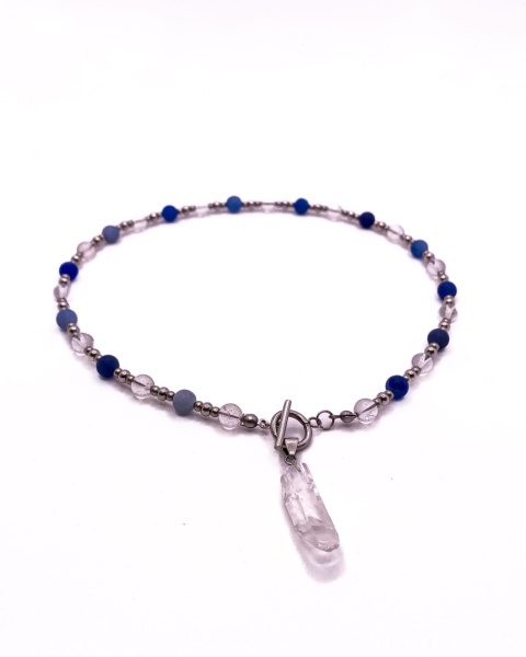 Aquamarine necklace no. 5