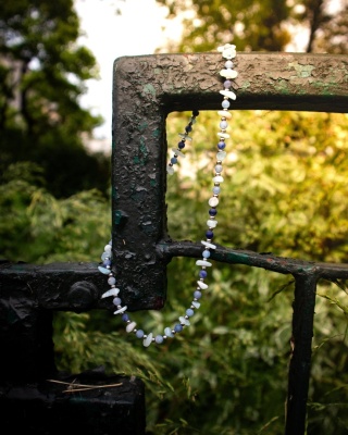 Aquamarine necklace no. 1